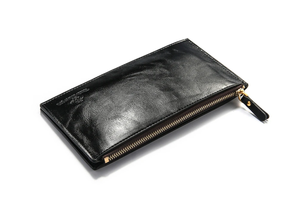 Новый дизайн бренда горячей продажи мужчин и женщин кожаный бумажник карты