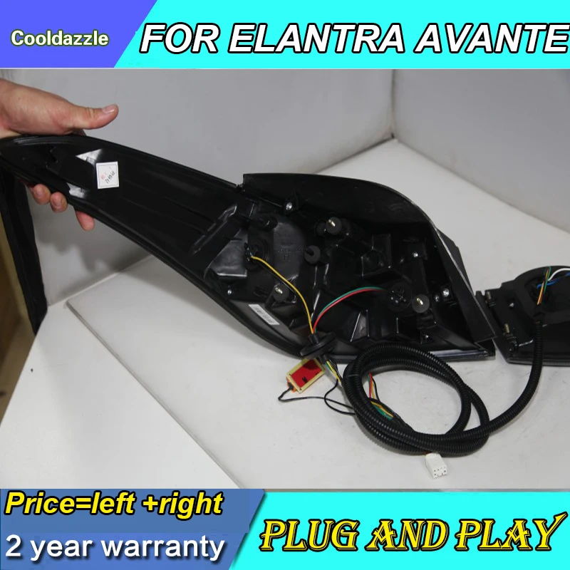 Светодиодный задний фонарь в сборе для Hyundai Avante i35 Elantra 2011 2012 2013 2014 2015|Фара авто сборе| |