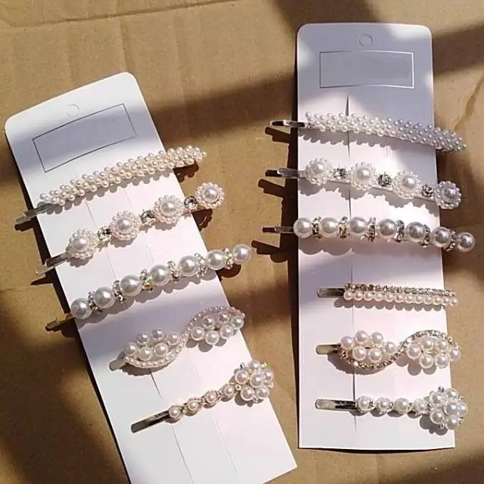 Новинка 2019 корейские свадебные заколки для волос ювелирные изделия цветные