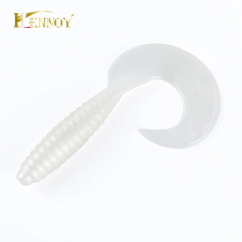 Hennoy 6 шт. мягкие приманки 7 см 3 2 г искусственная рыболовная приманка Shad Peche снасти