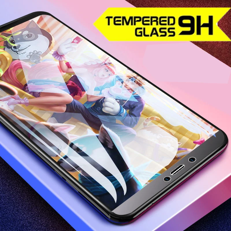 Lot 100pcs 9H Tough Anti Blu-Ray Full Coverage Cover Tempered Glass For Xiaomi Mi9 3D HD Screen Protector Protective Film | Мобильные