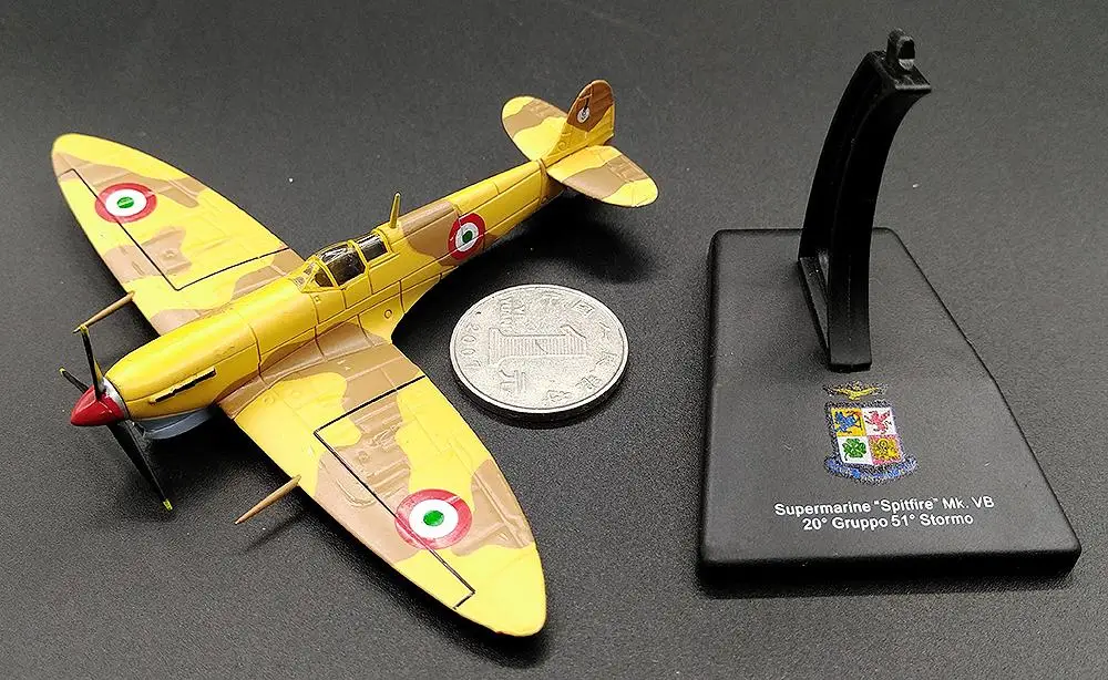 Второй мировой войны Италия SUPERMARINE SPITFIRE 1/100 литья под давлением модель самолета| |