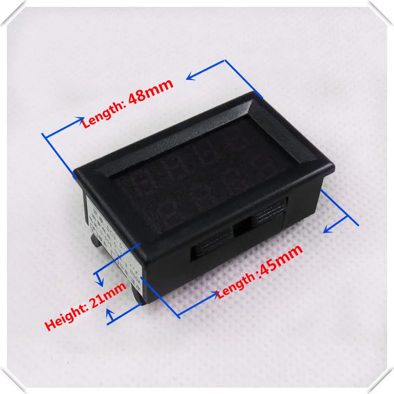 RD двойной светодиодный дисплей 4 бит постоянного тока 0 100 в/1A/3A 28 Цифровой