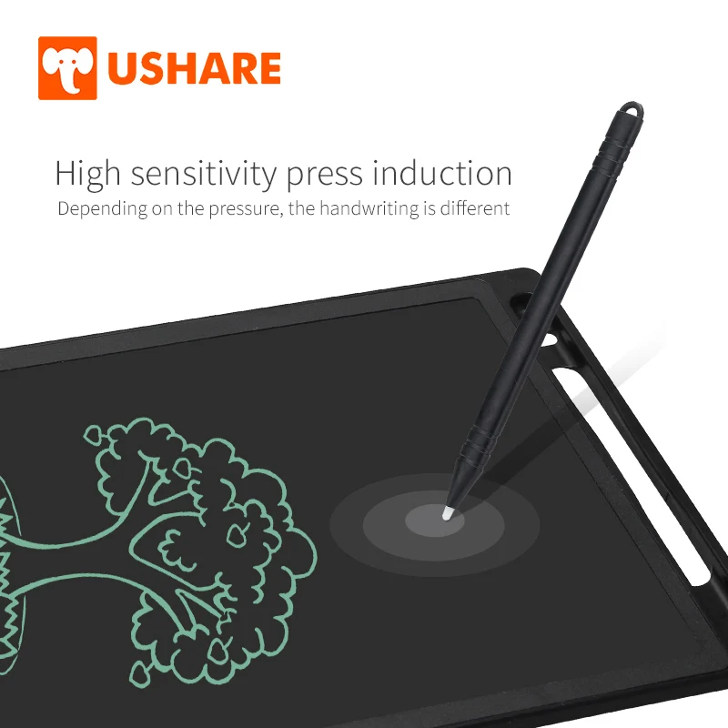 USHARE 1 шт. 8 5 дюймов Портативный ЖК цифровой планшет с записью для записей