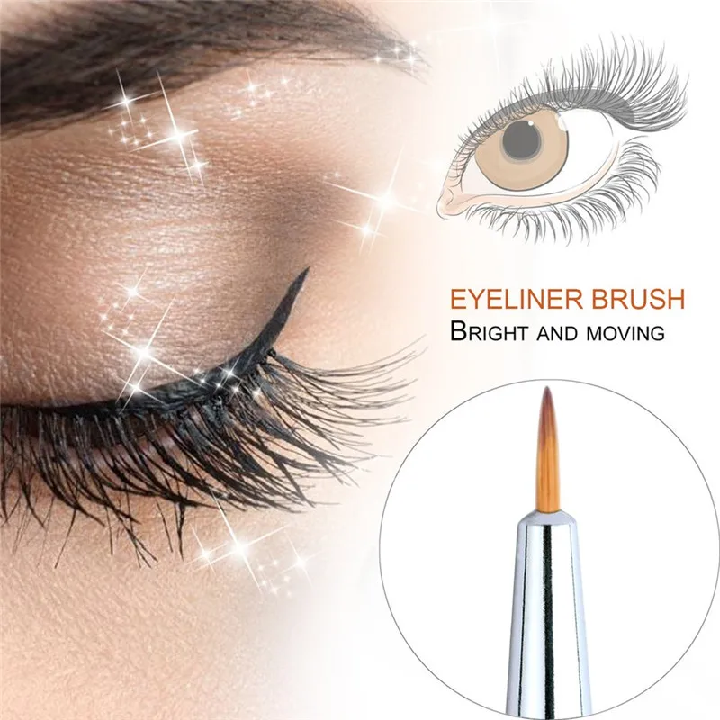 Профессиональная подводка для глаз Кисть подводки pinceis para maquiagem