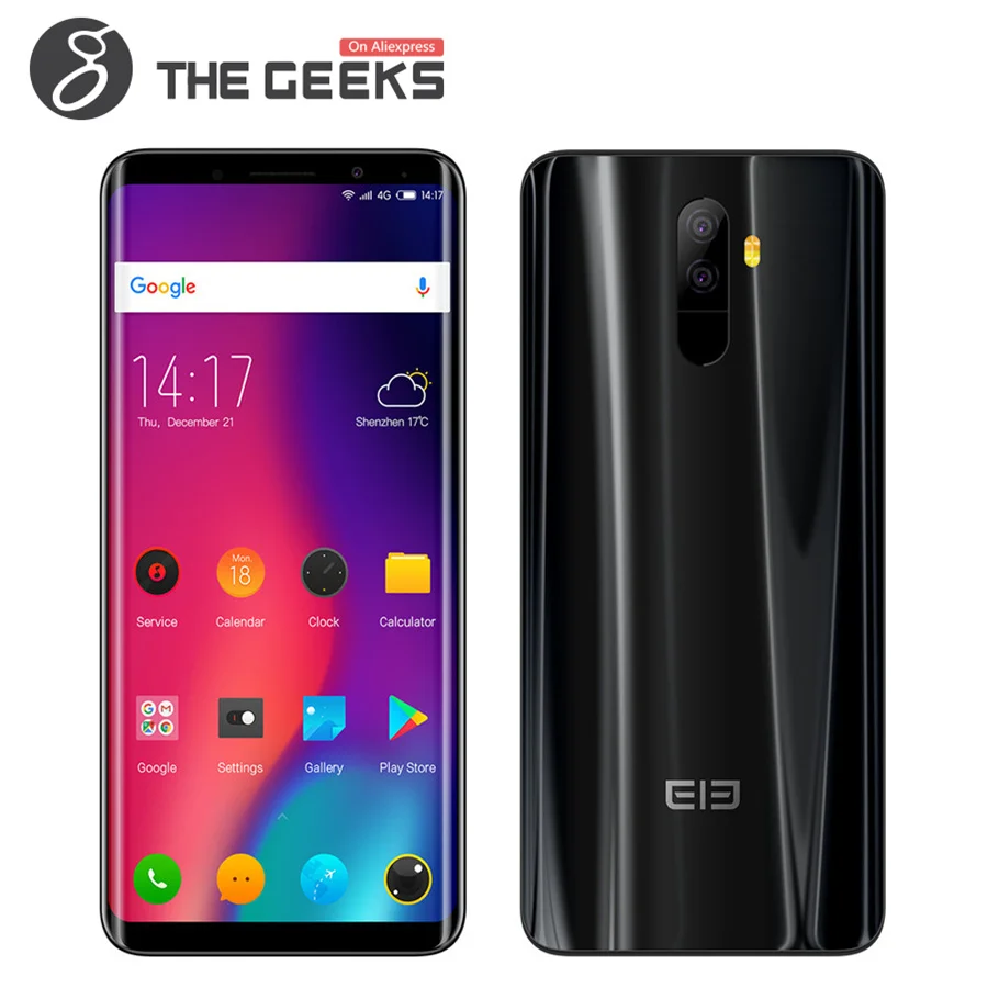 ELEPHONE U Pro 5 99 дюймов Android 8 0 мобильный телефон 6 ГБ ОЗУ 128 Гб ПЗУ Snapdragon 660 18:9 датчик