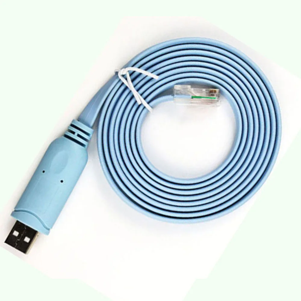 6 футов 1 8 м FTDI USB к RJ45 совместим с консольным кабелем Cisco Windows