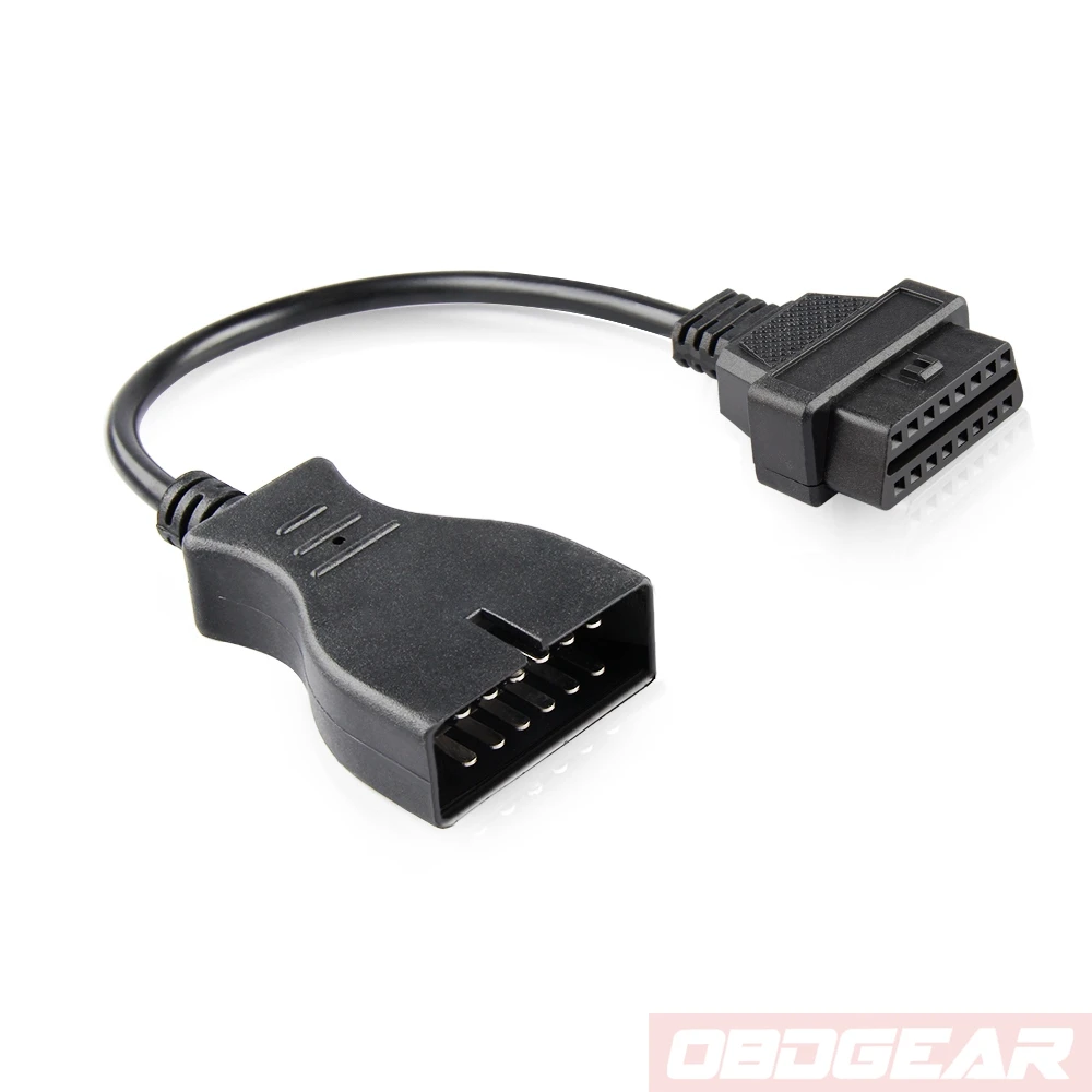 Лучший Gm12 OBD2 Кабель-адаптер для GM12 Pin ODB разъем для OBD II 16Pin автомобильный диагностический инструмент кабель для GM12 Pin диагностический кабель