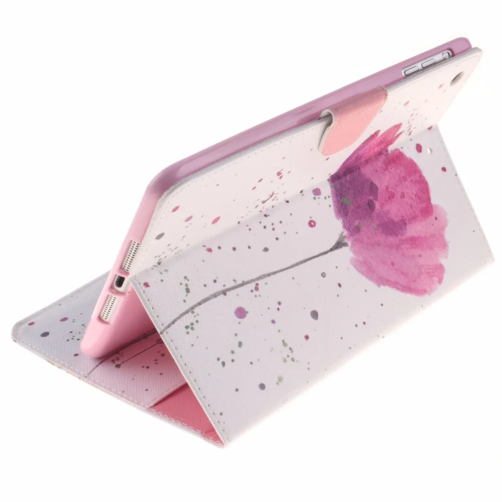 Чехол для Apple iPad 5 Air 9 7 A1474 A1475 A1476 с принтом Folio Pu кожаный смарт чехол защитной