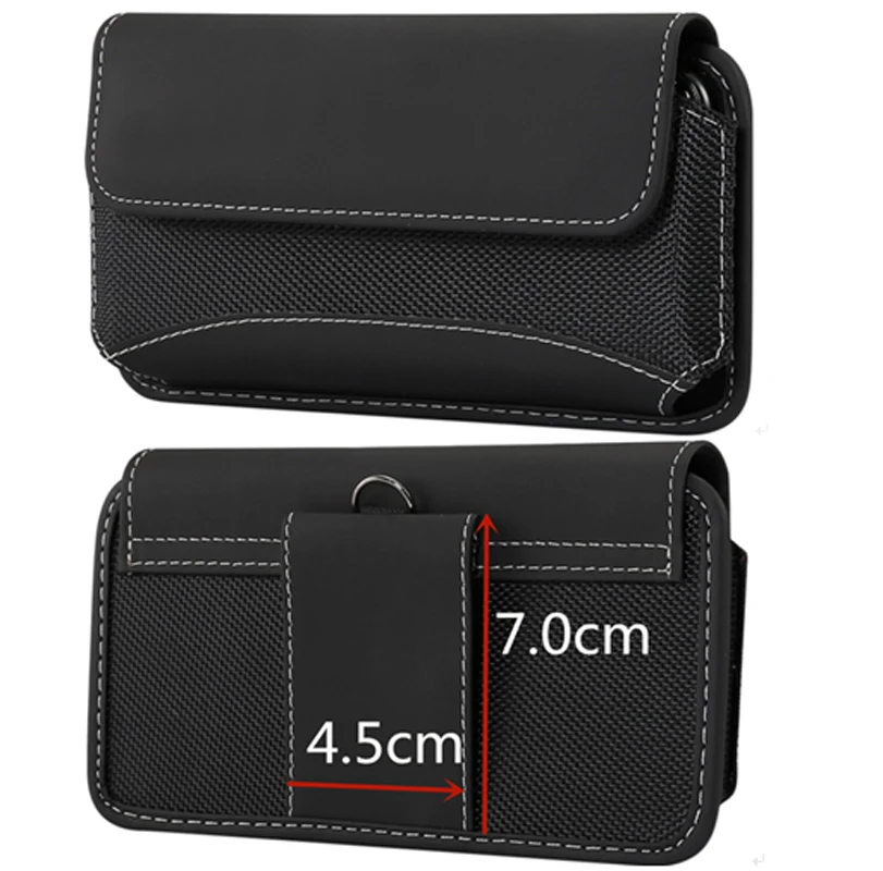 Universal Waist Pack Belt Clip Waist Bag for iPhone 14 13 12 11Pro Max XR XS Max case Pouch Holster for Samsung Note 20 10 9 8