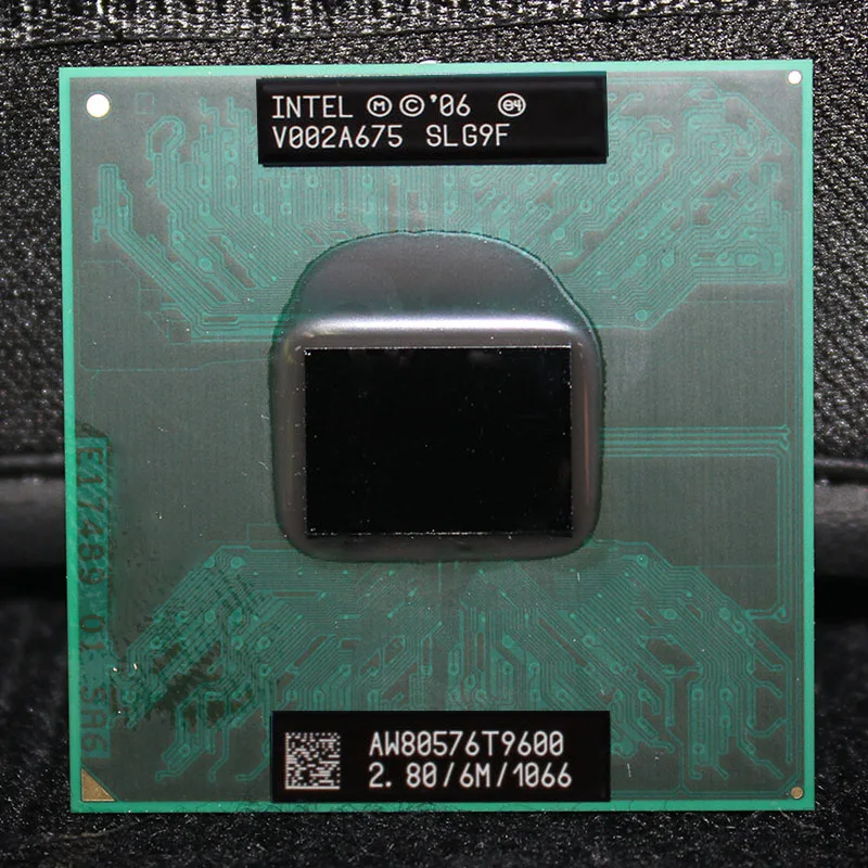 Процессор Intel Core 2 Duo Mobile T9600 8 ГГц 1066 МГц 6 Мб для ноутбука|core duo mobile|cpu processorintel core |