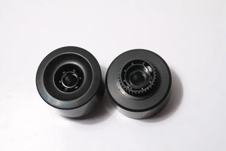 1 шт. 90 мм Pu колеса с зубчатой передачей е-скейтборд колеса Longboard колеса SHR83A твердость 90X52 высокий отскок для Patineta Electronica