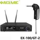 Беспроводной электрический музыкальный инструмент, микрофон для гитары, бас-клавиатуры, скрипки, разъем 100 мм, 90 градусов, AC EX-6,35