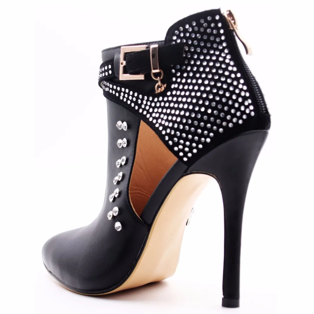 Модные женские летние сапоги с острым носком на высоком каблуке-шпильке