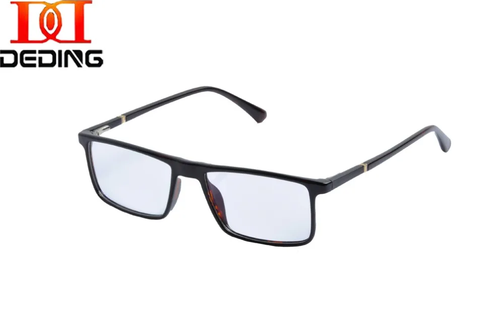 

Мужские прямоугольные оправы для очков с пружинным шарниром, Рецептурные очки, женские модные очки с прозрачными линзами DD1435