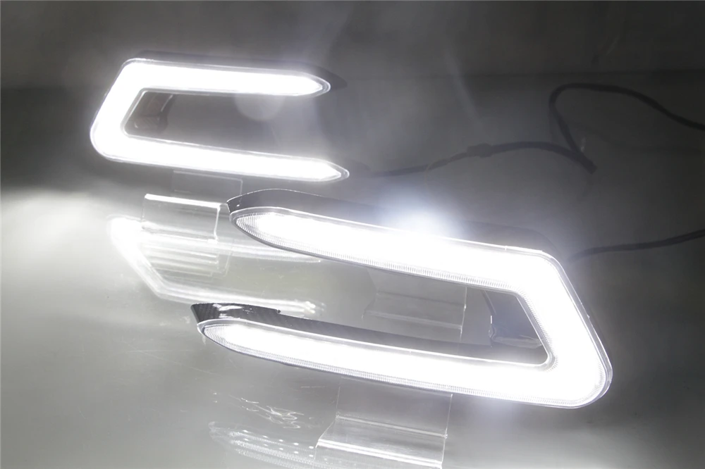 CSCSNL 2 шт. Светодиодный дневной ходовой светильник с поворотным сигналом ABS 12V DRL