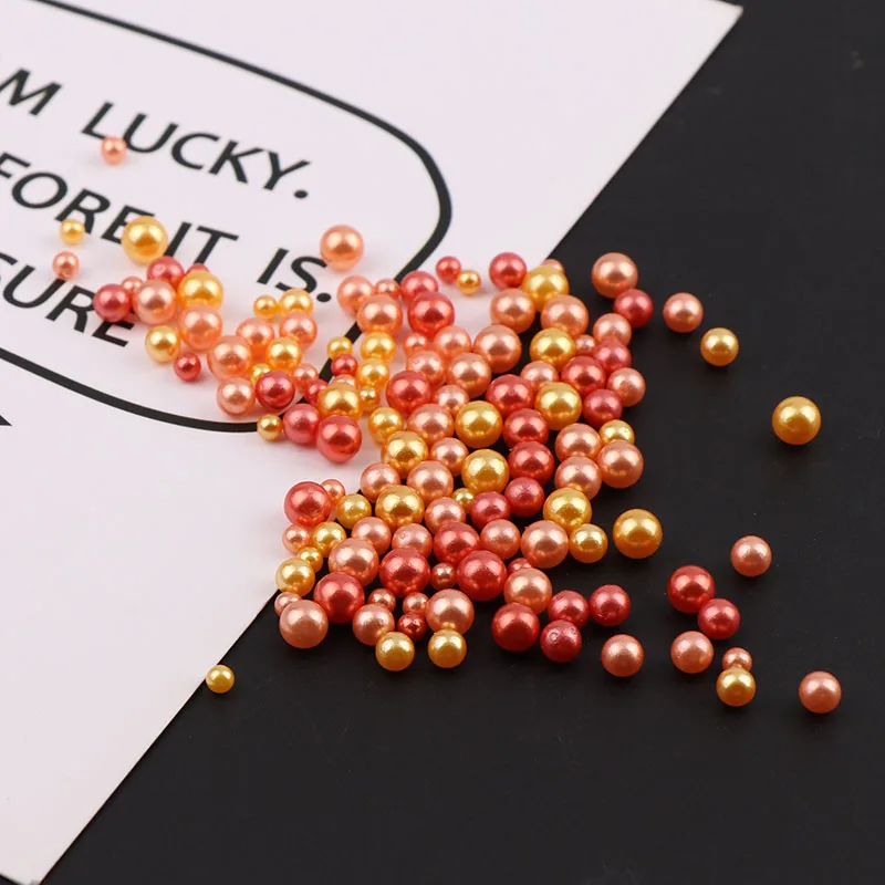 Круглые бусины без отверстий 3 6 мм|beads for diy|mixed colorbeads beads |