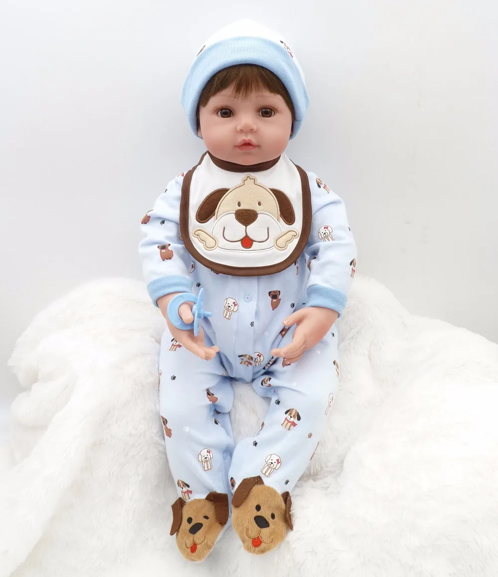 NPK reborn toys doll 60 см 24 дюйма ручная работа мальчик силикон детские куклы принцесса