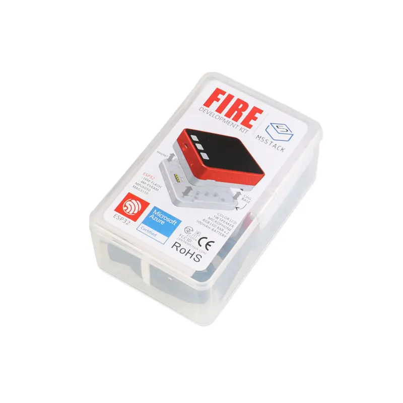 M5Stack PSRAM 2,0 FIRE IoT Kit двухъядерный ESP32 16M-FLash+ 4M-PSRAM макетная плата MIC/BLE MPU6050+ MAG3110 микропитона ZK5