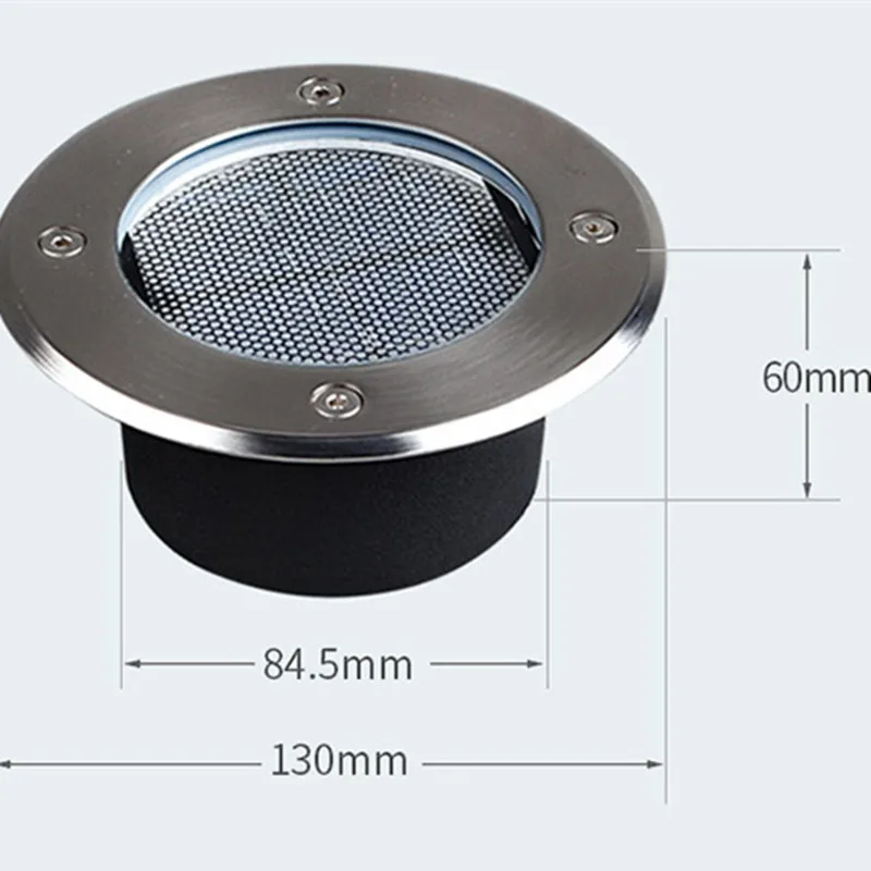 Лидер продаж солнечный подземный свет 2LED открытый Водонепроницаемый IP65 газон