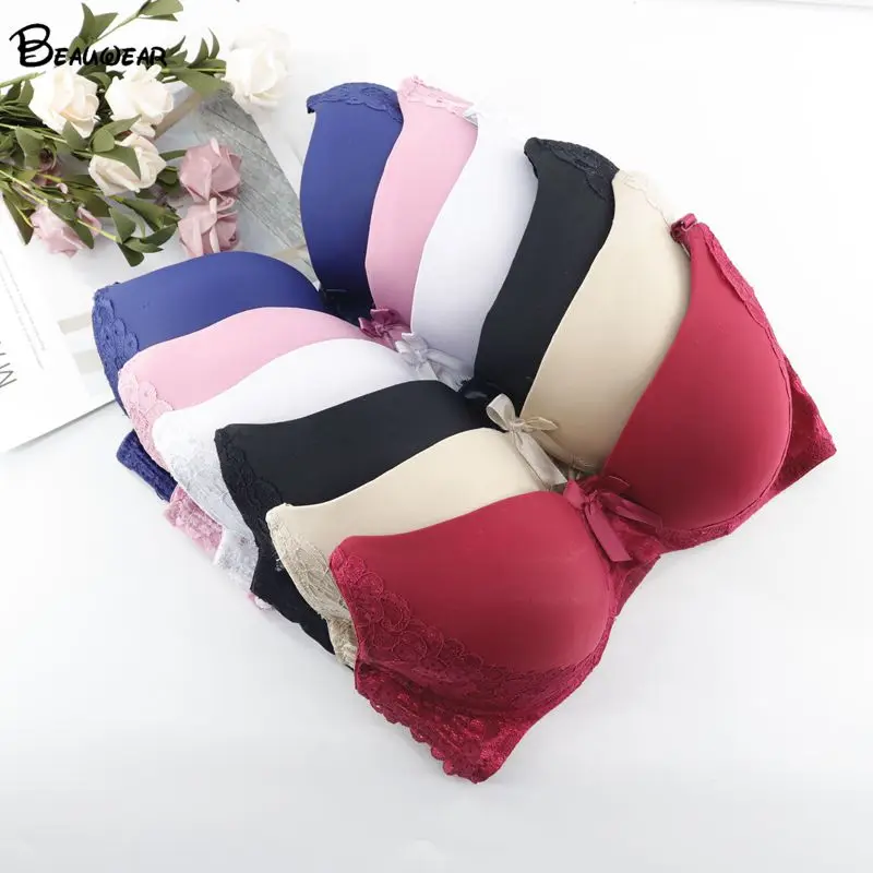 Beauwear Для женщин сексуальный бюстгальтер кружева Бесшовные дышащий без косточек