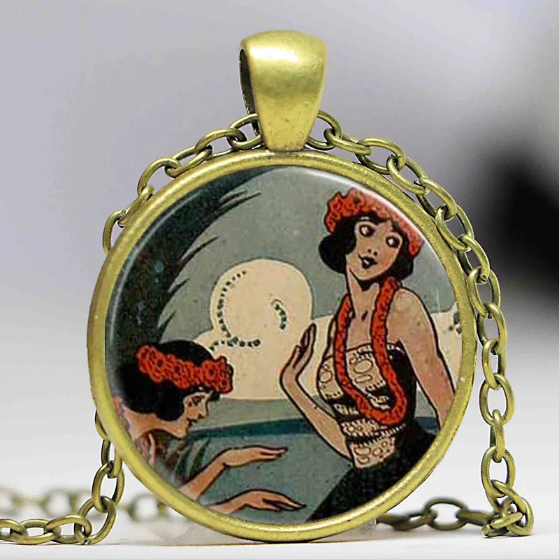 Бесплатная доставка гавайская ожерелье Гавайские ювелирные изделия винтажный