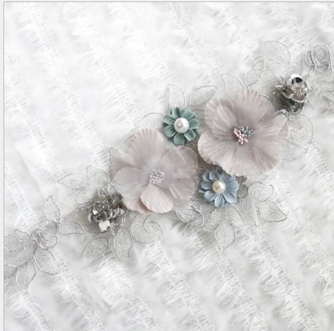 1 шт. модные очаровательные Горячие новые кружевные нашивки сделай сам Тюлевая