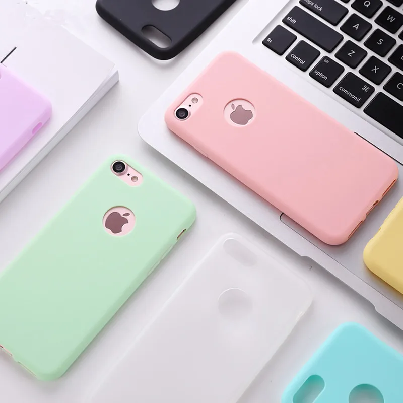 Оригинальный Мягкий силиконовый чехол для iPhone 7 6 S 8 Plus 5 5S X XR XS Max 6Plus 6SPlus 7Plus милый