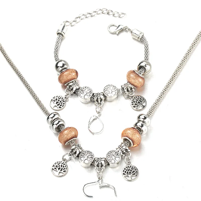 Комплект из колье и браслета Древо жизни | Украшения аксессуары