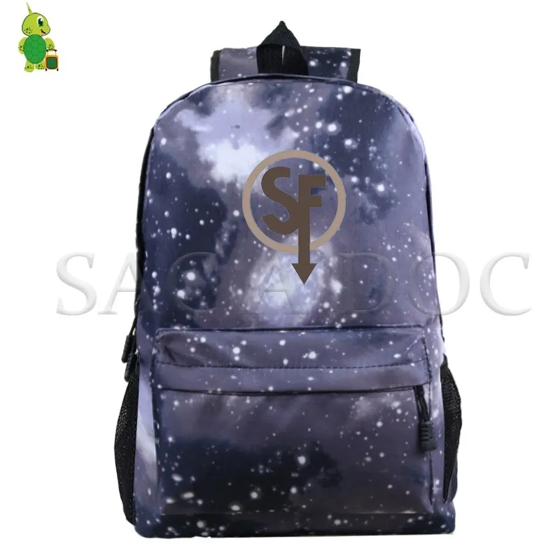 10 Sally Face Mochila рюкзак с рисунком галактики пространства для подростков, школьные сумки для женщин и мужчин, рюкзак для ноутбука, рюкзак для путешествий, детские сумки для книг - Цвет: 10