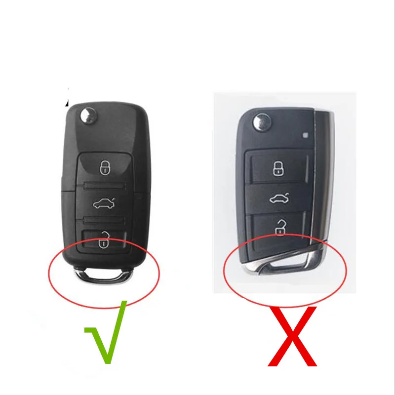 Новый автомобильный Стайлинг ТПУ чехол для ключей Volkswagen VW Bora Polo тигуан Жук EOS Passat