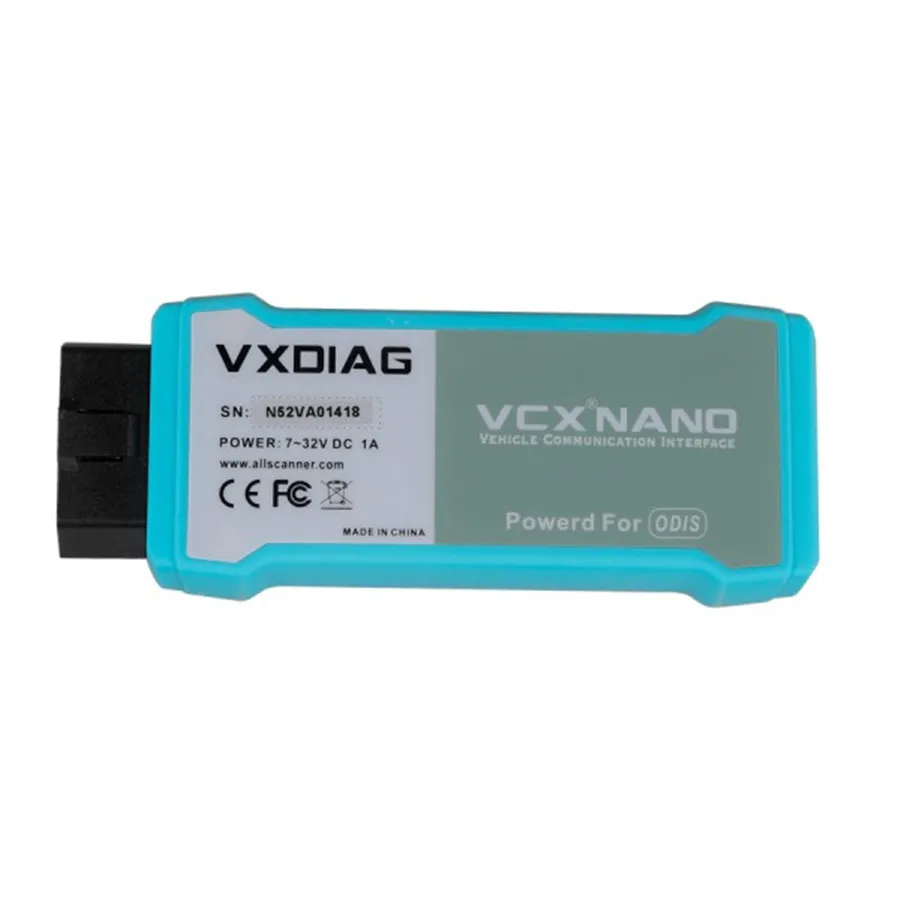 Версия Wifi VXDIAG VCX NANO 5054 ODIS 3 10 поддержка протокола UDS многоязычный диагностический