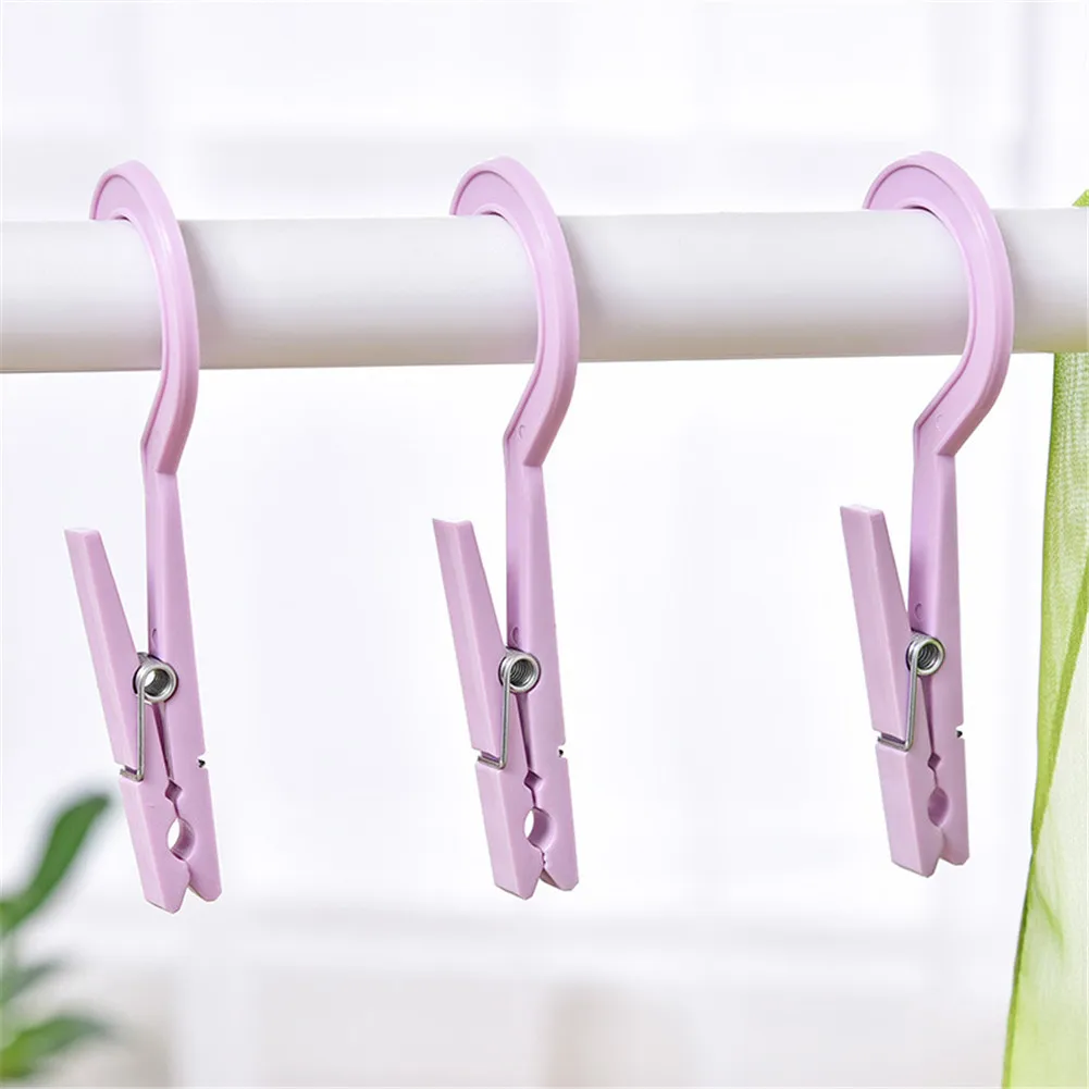 3 шт./компл. PP пластиковая переносная вешалка нижнее белье носок полотенце