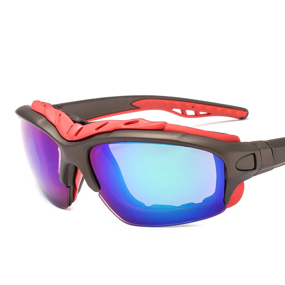 glasses 6 Лидер продаж стильный мужские спортивные солнцезащитные очки велосипедные очки Велоспорт женские солнцезащитные очки велосипедные солнцезащитные очки Oculos Ciclismo - Цвет: glasses 6