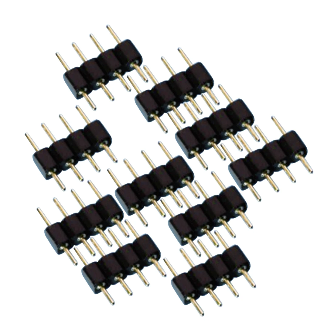 4 Pin 10 мм светодиодный сплиттер кабель Светодиодная лента разъем для 5050 RGB