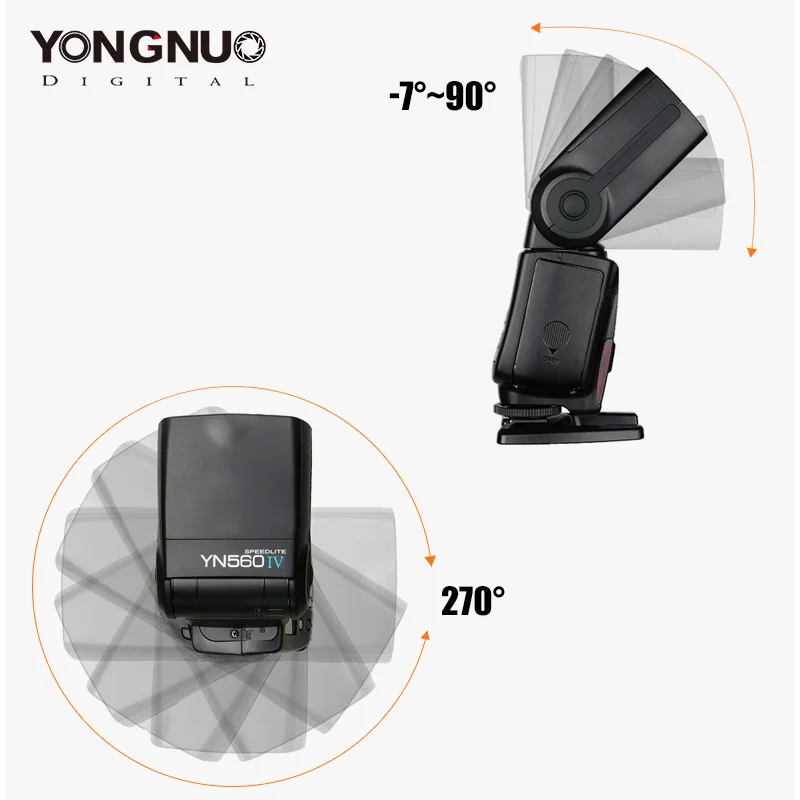 Yongnuo 2 шт. YN560 IV Speedlite + YN560TX беспроводной контроллер вспышки и триггер 4 ГГц для Canon