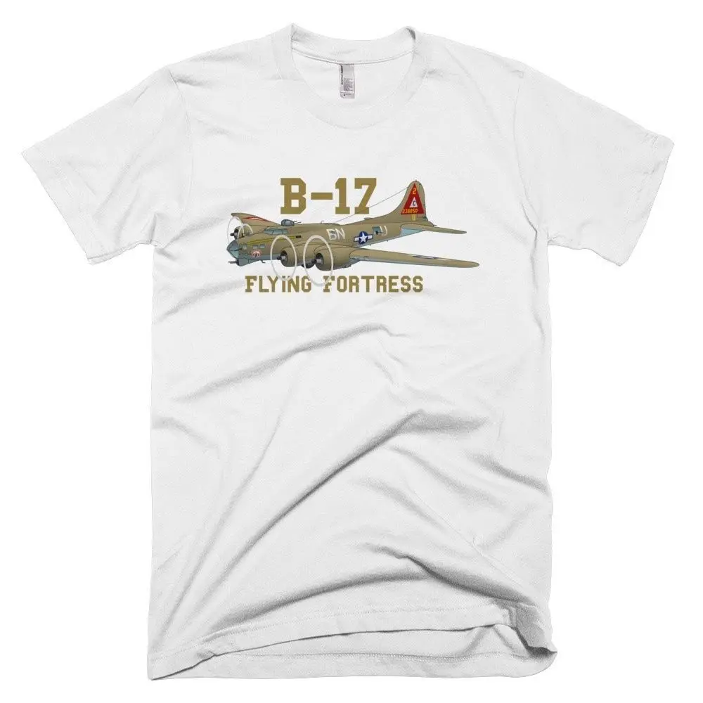 Летние шорты из хлопка с длинными рукавами футболка Boeing B-17 летающая крепость