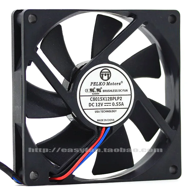 Новый для PELKO двигатели C8015X12BPLP2 8015 12 В 0.55A Вентилятор охлаждения|cooling fan|fan coolingpelko