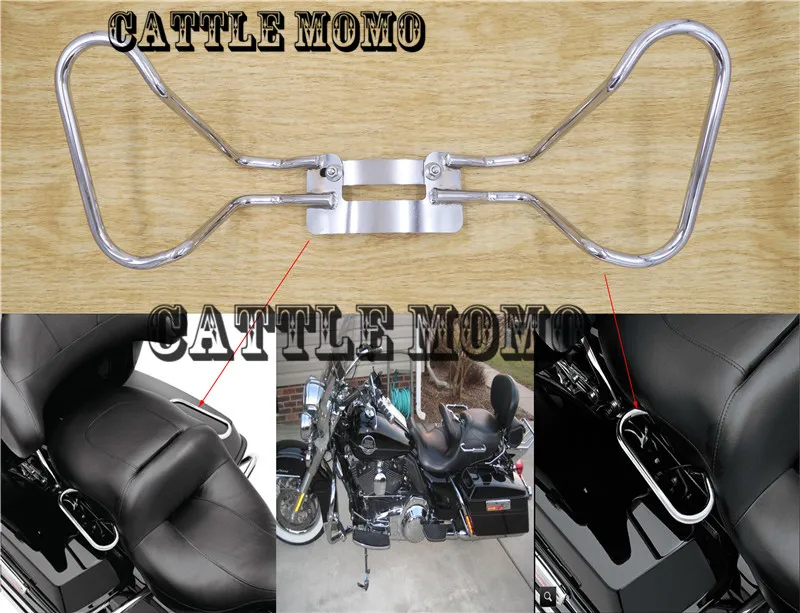 Пассажирская рельсовая направляющая для сиденья подходит моделей Harley Touring Road Glide