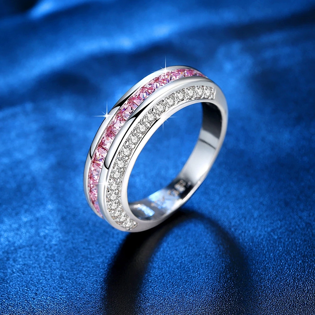 Оптовая продажа ювелирных изделий серебряное кольцо обручальное для женщин и