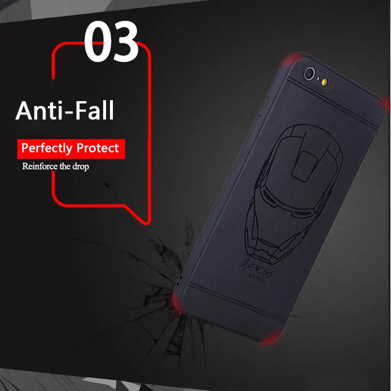 Case For iPhone X 8 7 Cartoon Soft Silicone Cover 6 6s Plus Cases TPU Ultra Thin Coque Capa ipone s Capinha |