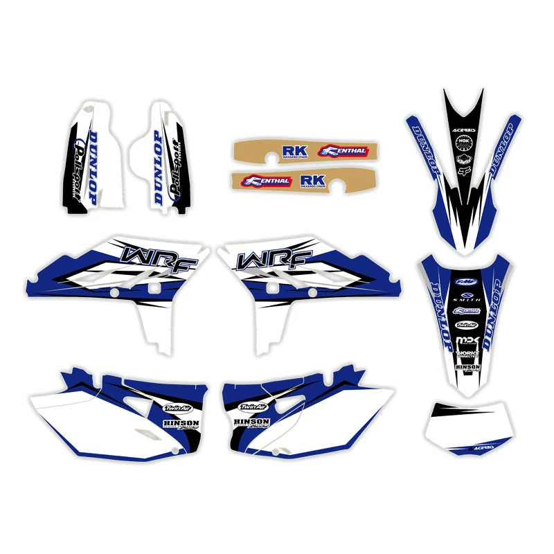 Графический фон наклейка для Yamaha WR450F WRF450 WR 450F WRF 450 2012 2013 2014 аксессуары мотоциклов