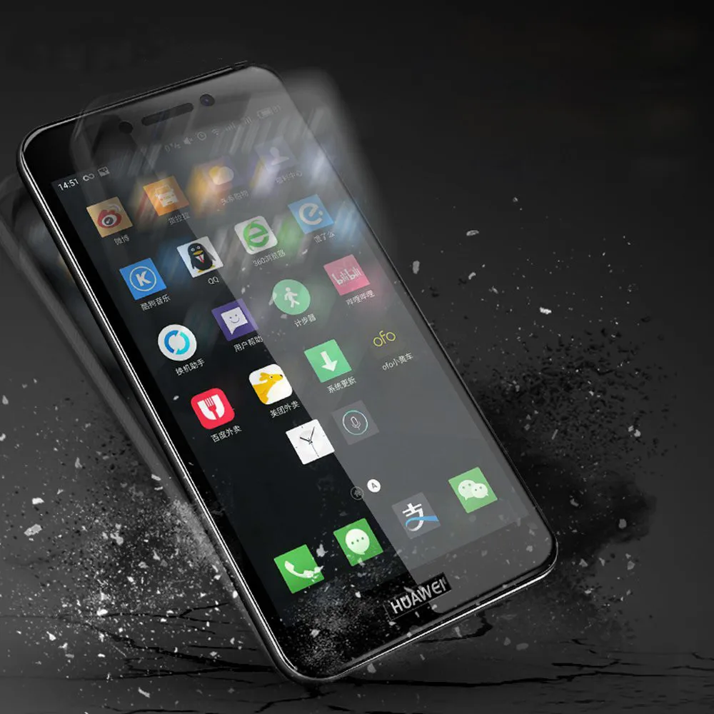 Защитная пленка для экрана huawei Honor 8 закаленное стекло Lite полное покрытие