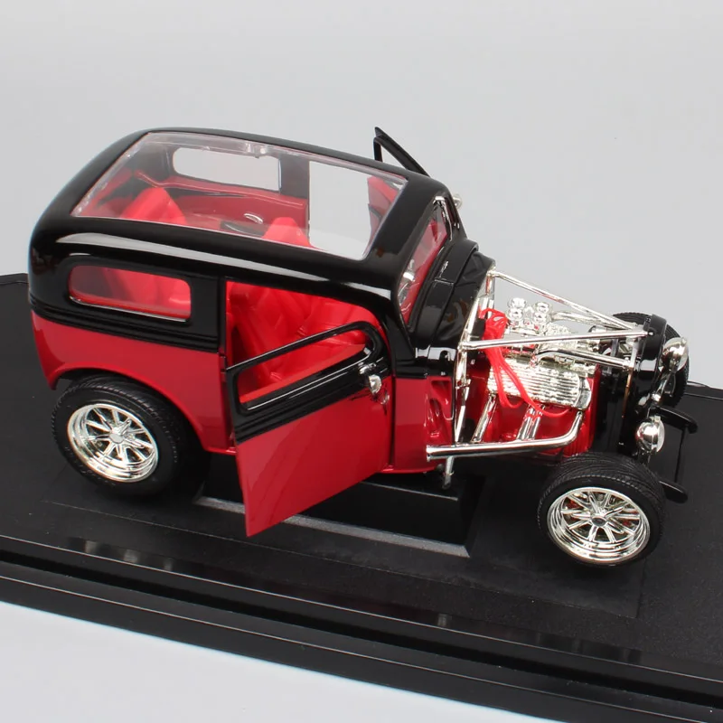 1/18 масштабная винтажная модель Ford A на заказ A bone Tudor Sedan 1931 транспортные средства металлические Литые модели автомобилей игрушки Реплика авто для детей