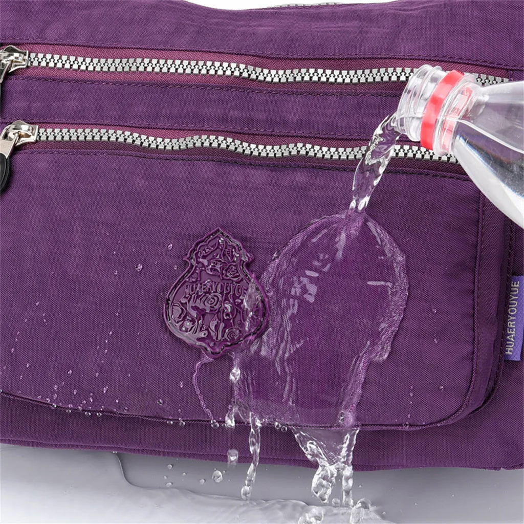 Поясные Сумки лидер продаж Женская нейлоновая сумка на плечо водонепроницаемая