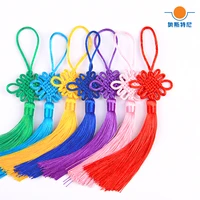 10pcs small size festive tassels pendant small chinese knot pendant for decorations