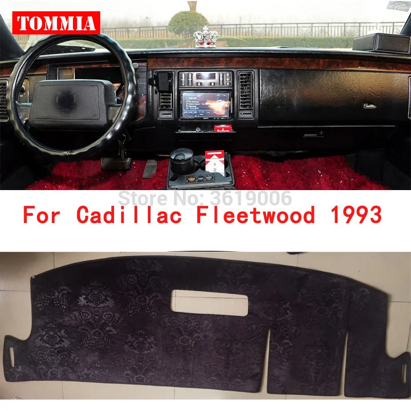 

TOMMIA для Cadillac fleetwood 1993, внутренняя крышка приборной панели, наклейка на коврик для защиты от фотофобизма