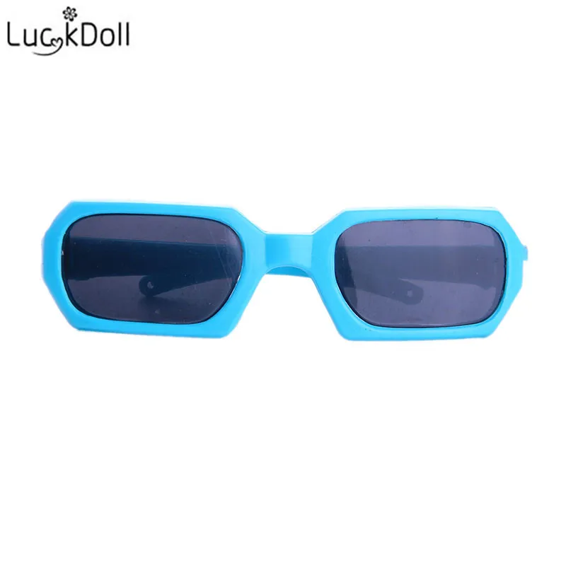 LUCKDOLL синие солнцезащитные очки подходят для 18 дюймов Американский 43 см детская