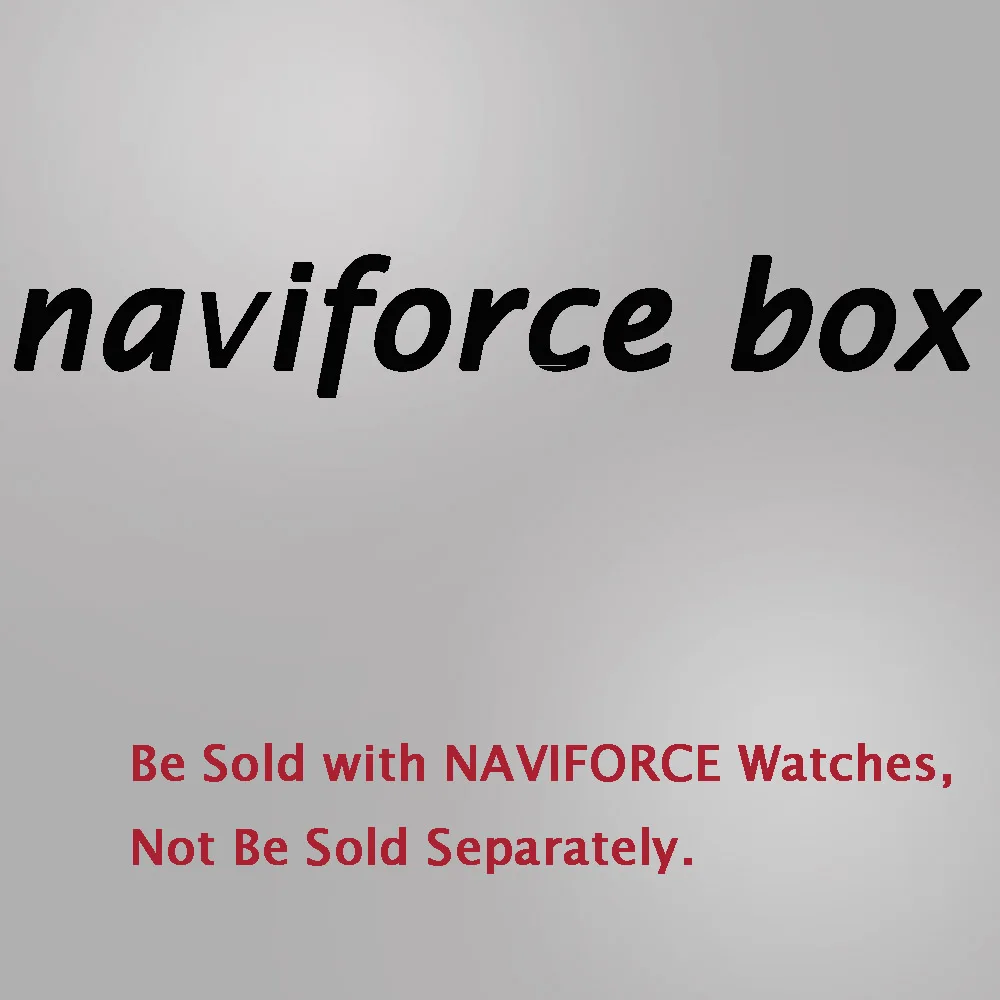 

Бумажная Подарочная оригинальная коробка NAVIFORCE для часов