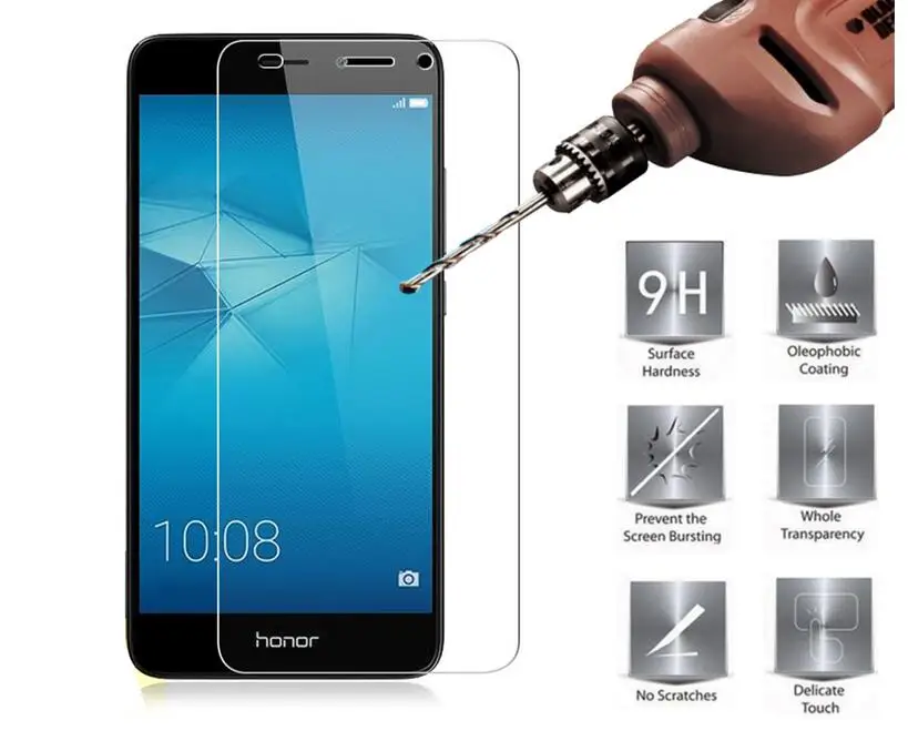 2 упак./лот 2.5D абсолютная новинка! Премиум закаленное Стекло для huawei Honor 5c Экран протектор 0,26 мм закалённое Защитное стекло для huawei Honor 5c Стекло